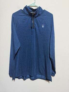 Spyder Active Men's Quarter Zip Performance Pullover Top